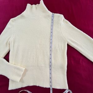 Zara Soft Touch Long Sleeve High Neck Top Size M